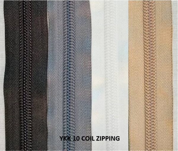 YKK 10 COIL Zipping - Wiggins